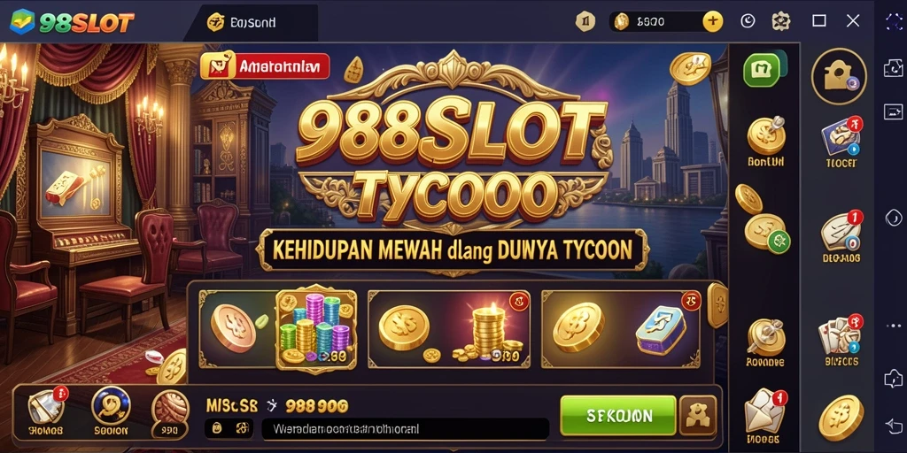 Tampilan gameplay 988SLOT yang menegangkan dan menarik.