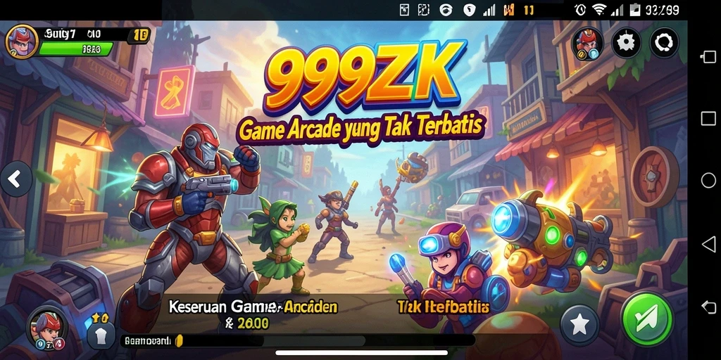 Tampilan gameplay <strong>999ZK</strong> yang menarik dan penuh warna.