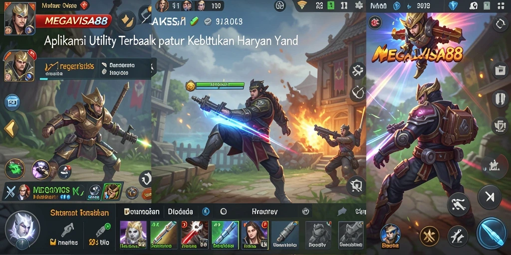 Tampilan antarmuka <strong>MEGAVISA88</strong> yang modern dan efisien.
